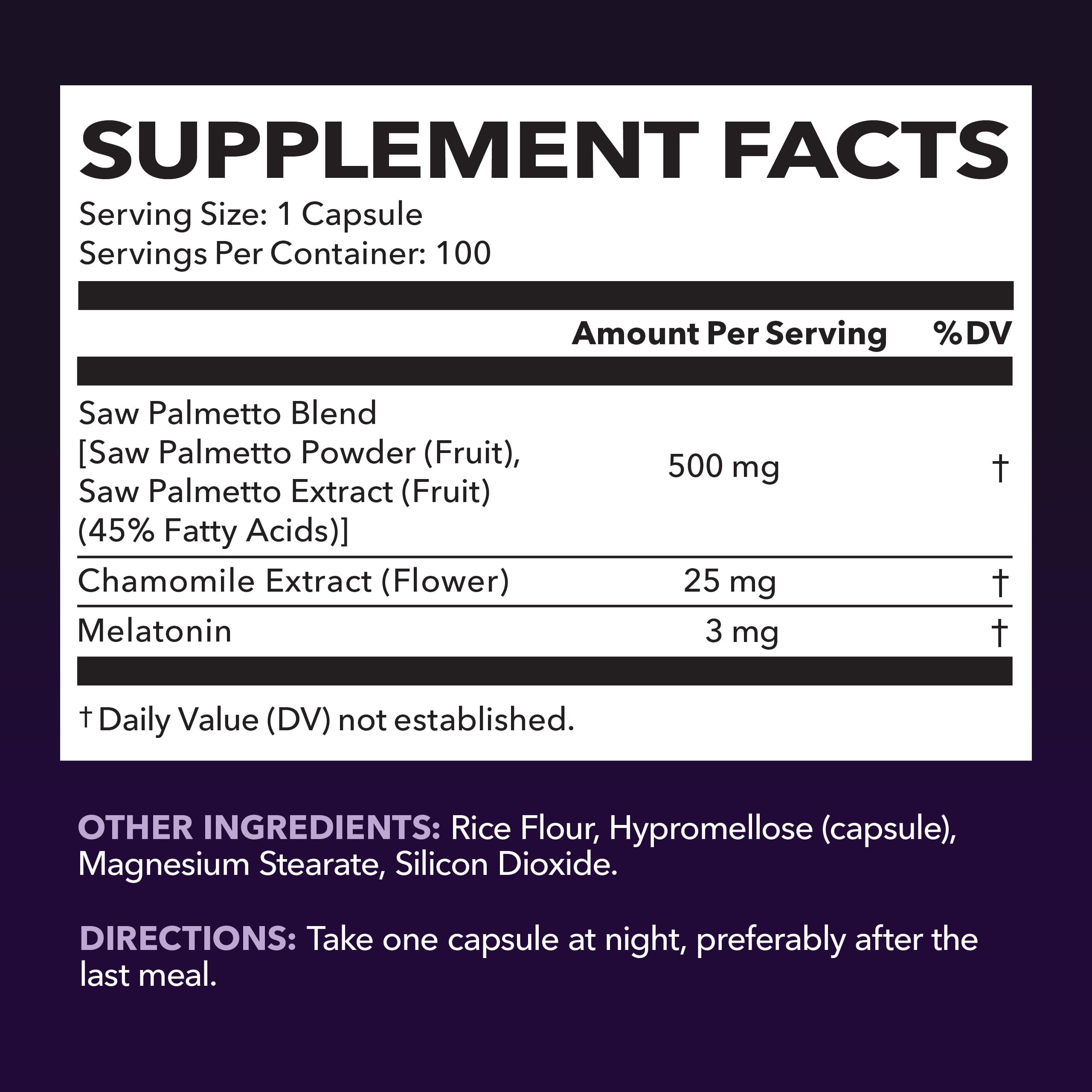 Foto 3 pulgar | Suplemento Havasu Nutrition Night Time Saw Palmetto Para Hombres - Venta Internacional.