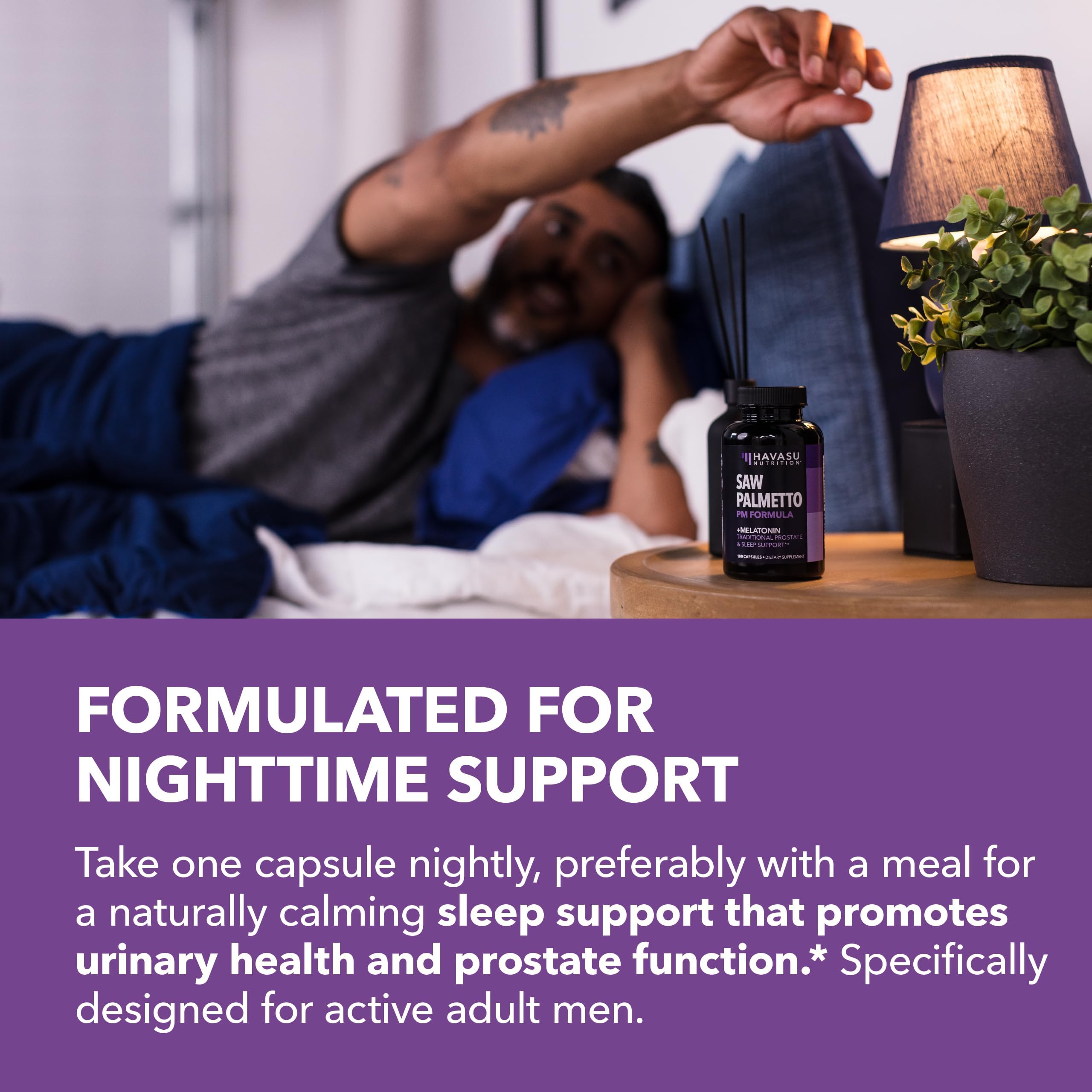 Foto 5 pulgar | Suplemento Havasu Nutrition Night Time Saw Palmetto Para Hombres - Venta Internacional.