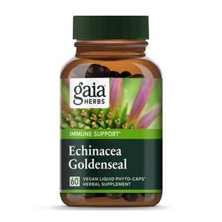 Foto 1 | Suplemento Gaia Herbs Echinacea Goldenseal 60 Cápsulas Veganas - Venta Internacional.