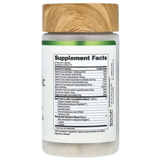 Foto 2 | Tónico Capilar Para Hombre Supplement Snap Supplements 90 Cápsulas - Venta Internacional.