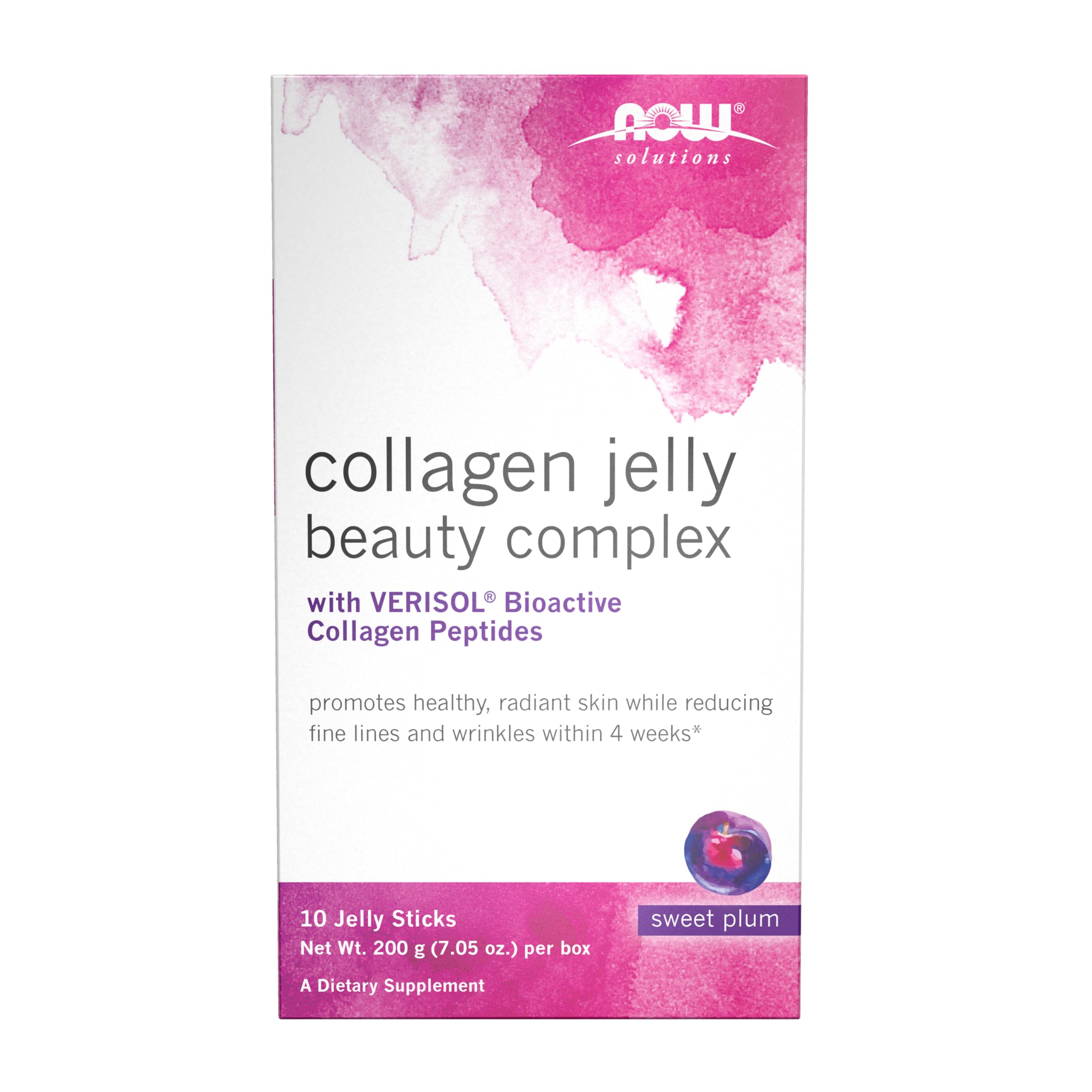 Foto 2 pulgar | Suplemento Now Foods Solutions Collagen Jelly Beauty, 10 Barritas - Venta Internacional.