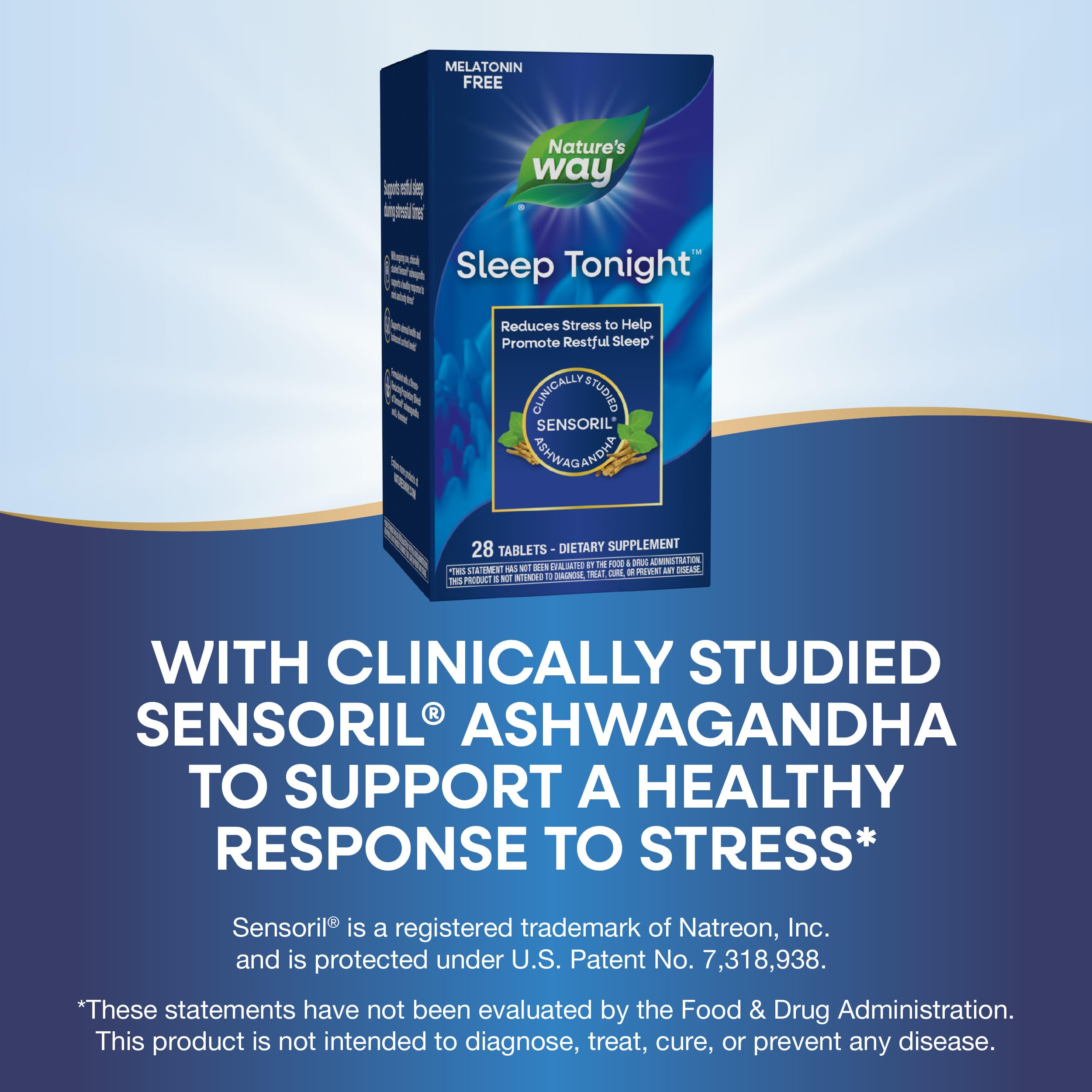 Foto 5 pulgar | Suplemento Nature's Way Sleep Tonight 28 Comprimidos Veganos - Venta Internacional.