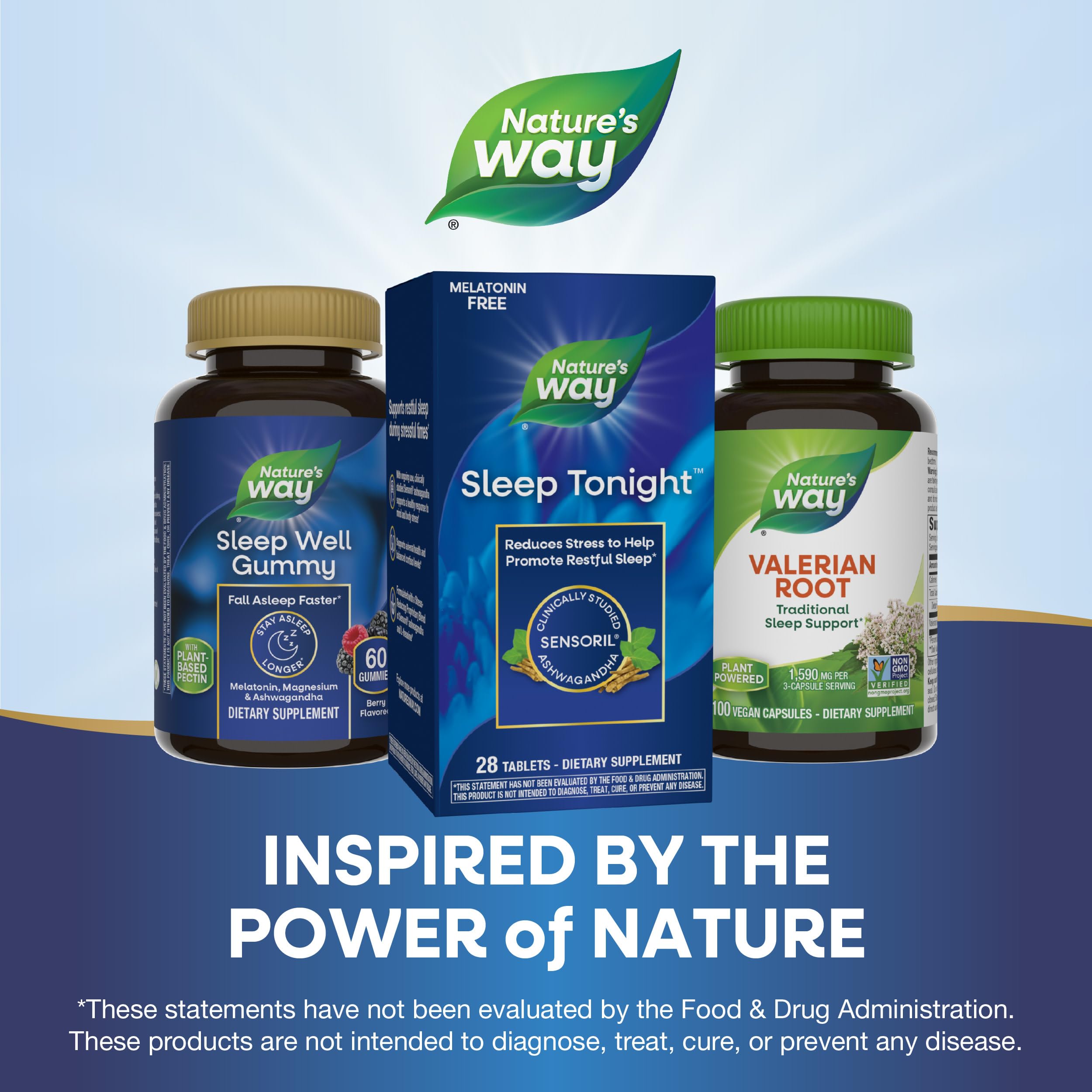 Foto 8 pulgar | Suplemento Nature's Way Sleep Tonight 28 Comprimidos Veganos - Venta Internacional.