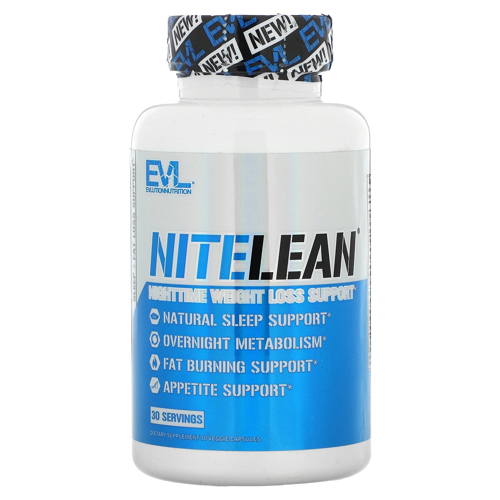 Foto 1 | Suplemento Evolution Nutrition Intelean Nighttime 30 Cápsulas - Venta Internacional.