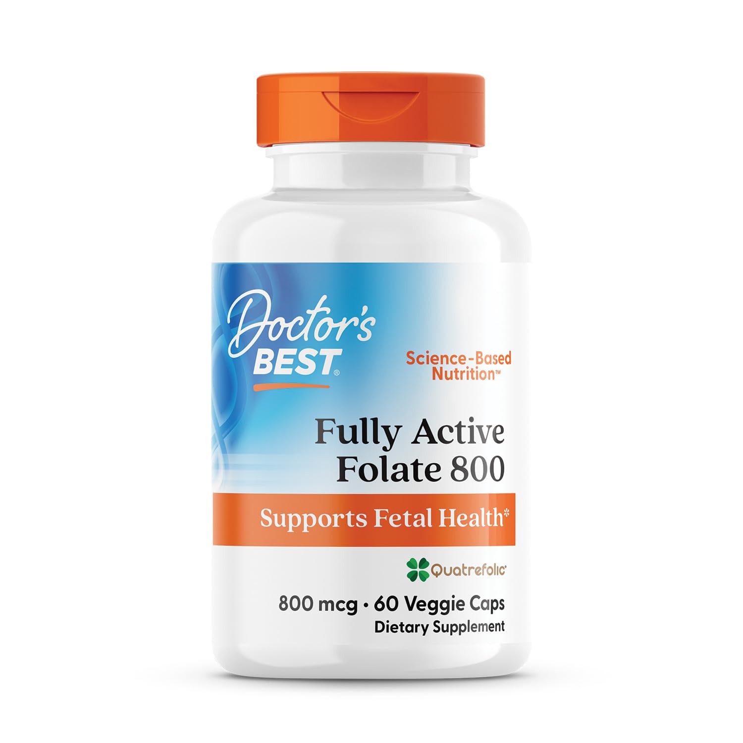 Foto 2 pulgar | Suplemento Doctor's Best Fully Active Folate 800 60 Cápsulas - Venta Internacional.
