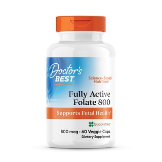 Foto 1 | Suplemento Doctor's Best Fully Active Folate 800 60 Cápsulas - Venta Internacional.