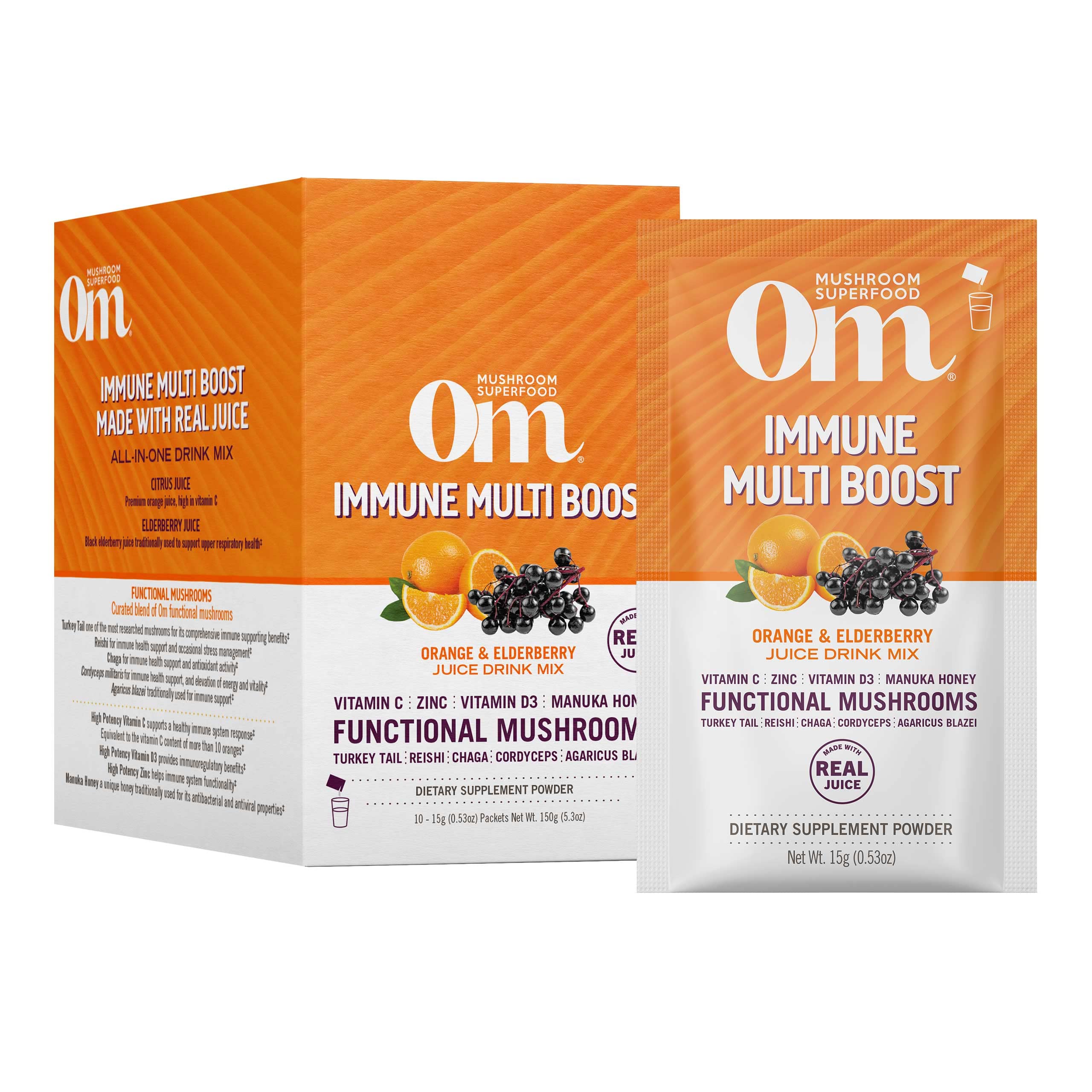 Foto 2 pulgar | Suplemento Om Mushroom Superfood Immune Multi Boost, Paquete De 10 - Venta Internacional.