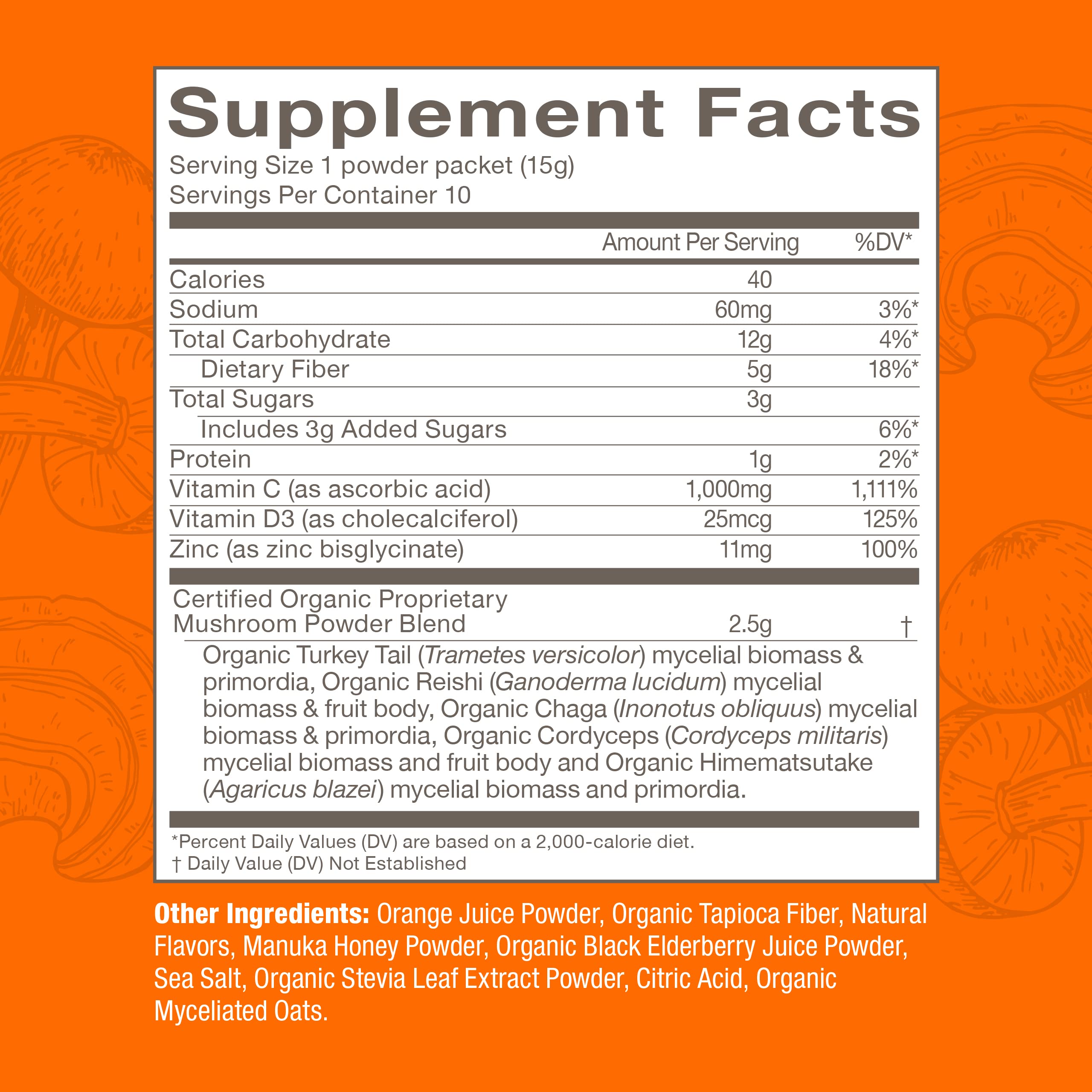 Foto 5 pulgar | Suplemento Om Mushroom Superfood Immune Multi Boost, Paquete De 10 - Venta Internacional.