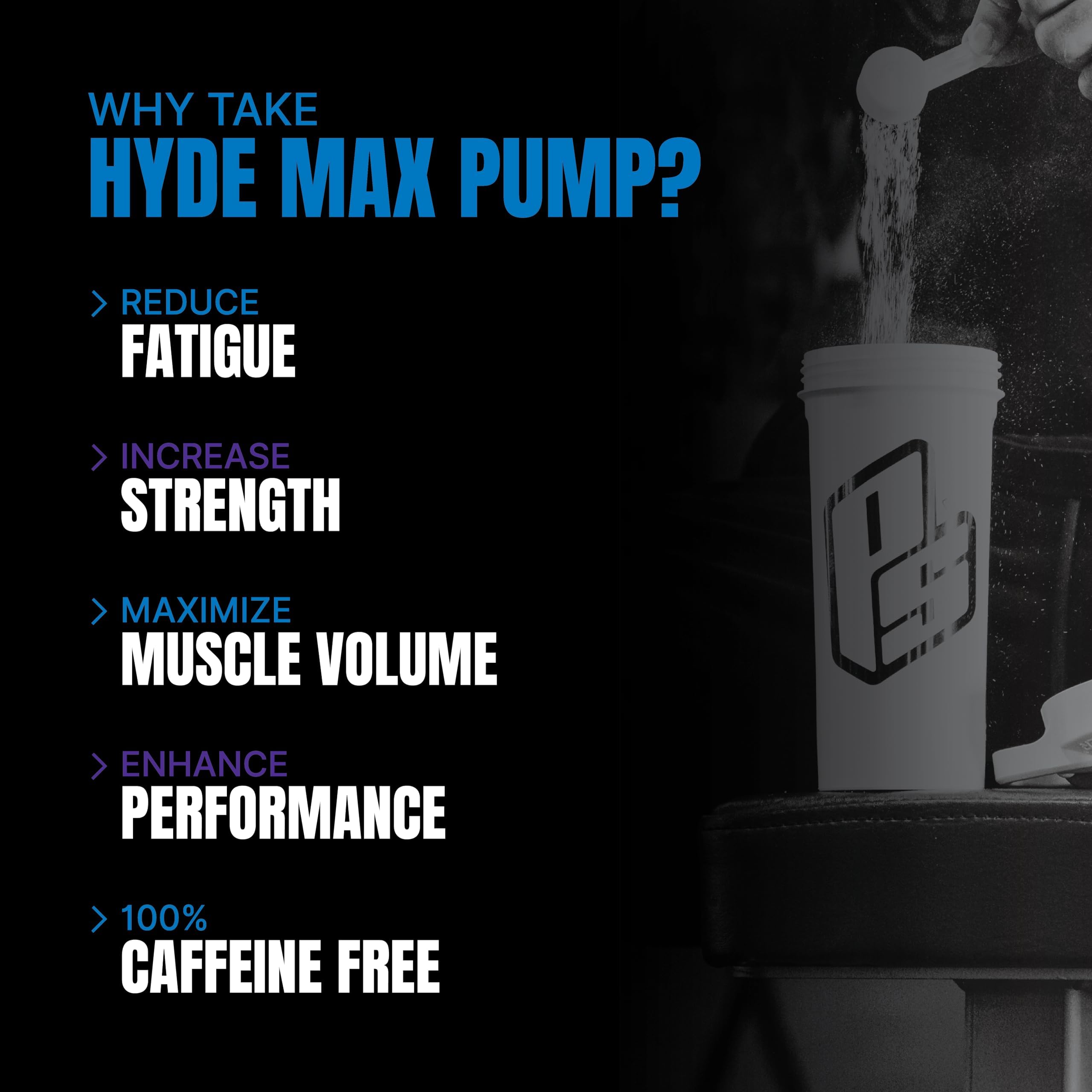 Foto 6 pulgar | Bomba De Óxido Nítrico Prosupps Hyde Max Pump Antes Del Entrenamiento, 25 Porciones - Venta Internacional.
