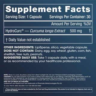Foto 2 | Suplemento Prohealth Hydrocurc Longevity 500 Mg 30 Cápsulas - Venta Internacional.