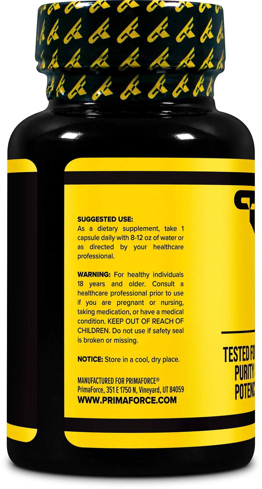 Foto 4 pulgar | Suplemento Primaforce L-teanina 200 Mg 120 Cápsulas - Venta Internacional.