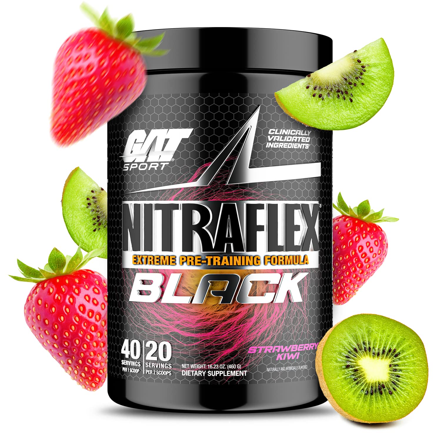 Foto 2 pulgar | Suplemento Gat Sport Nitraflex Black Pre-training, 480 Ml, 40 Porciones - Venta Internacional.