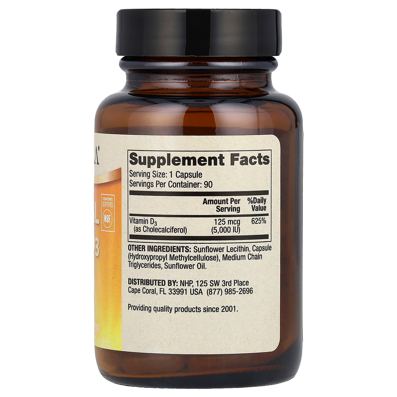 Foto 3 pulgar | Suplemento De Vitamina D3 Liposomal Del Dr. Mercola 125 Mcg (5000 Ui) - Venta Internacional.