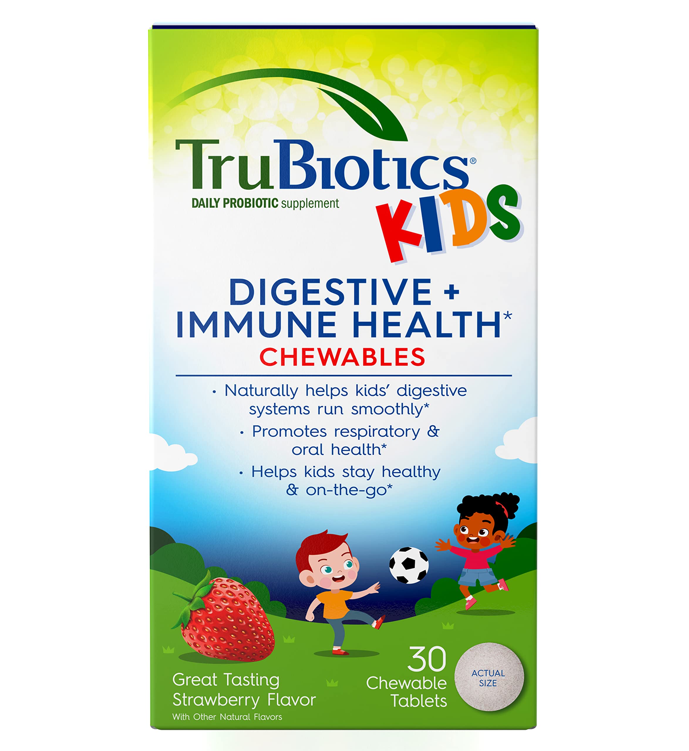 Foto 1 | Probióticos Trubiotics Kids Salud Digestiva E Inmunológica 30 Comprimidos - Venta Internacional.