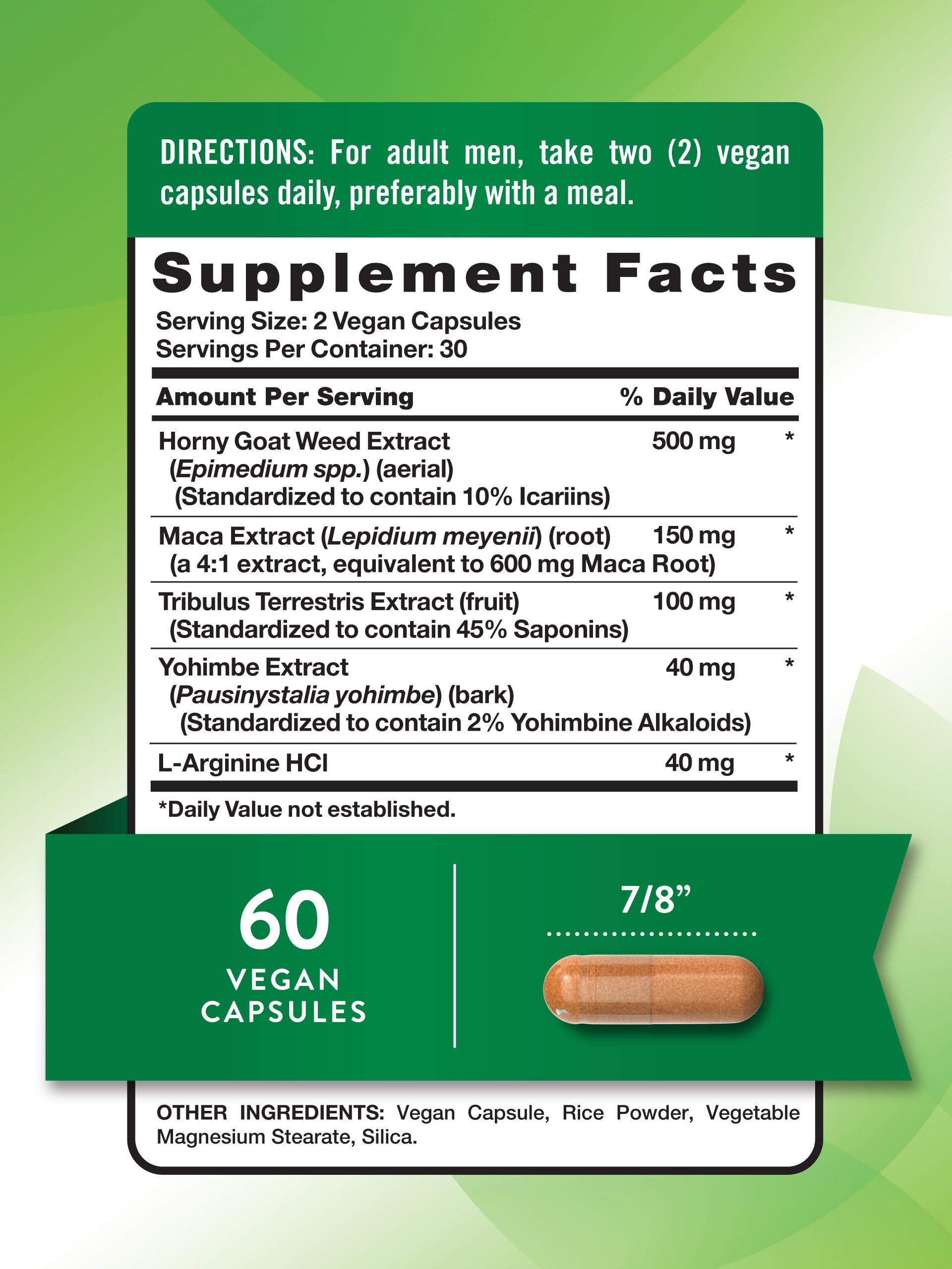 Foto 3 pulgar | Complementa Nature's Truth Horny Goat Weed Con Maca, 60 Cápsulas - Venta Internacional.