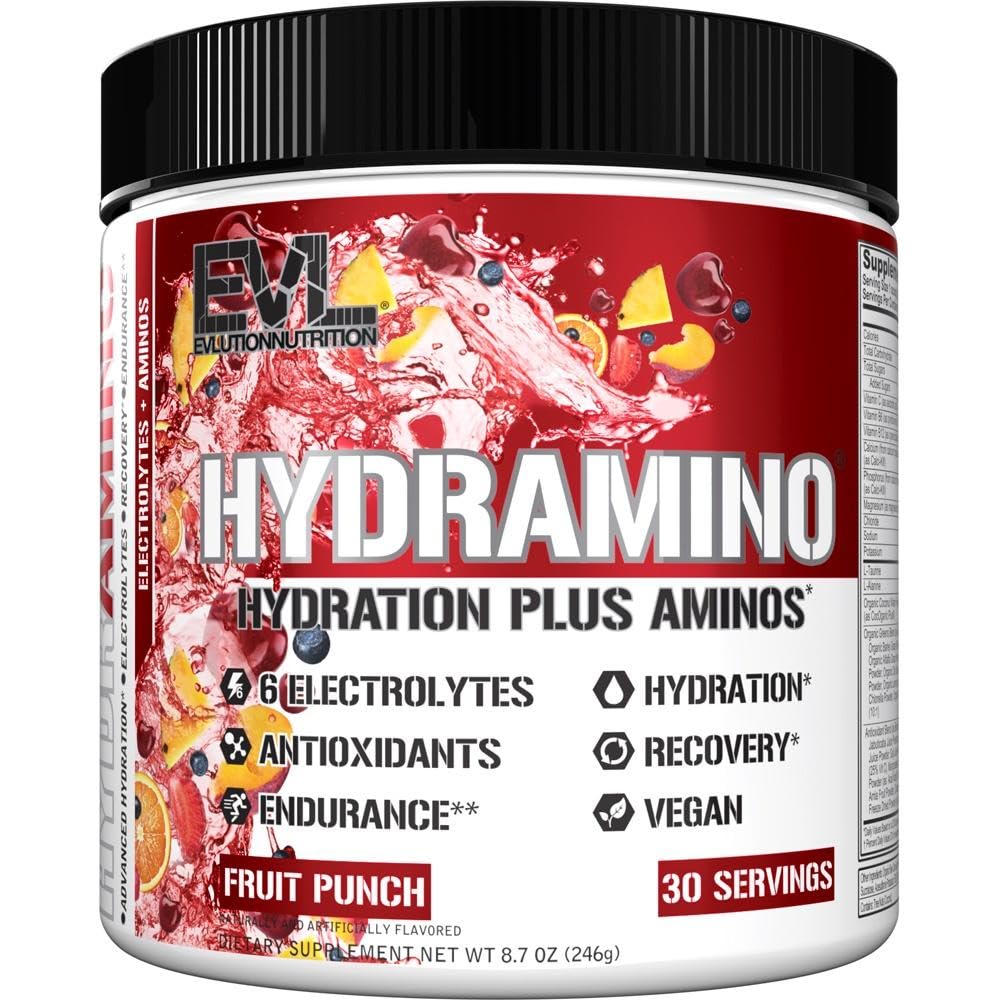 Foto 1 | Multiplicador De Hidratación Evlution Nutrition Hydramino 30 Porciones - Venta Internacional.