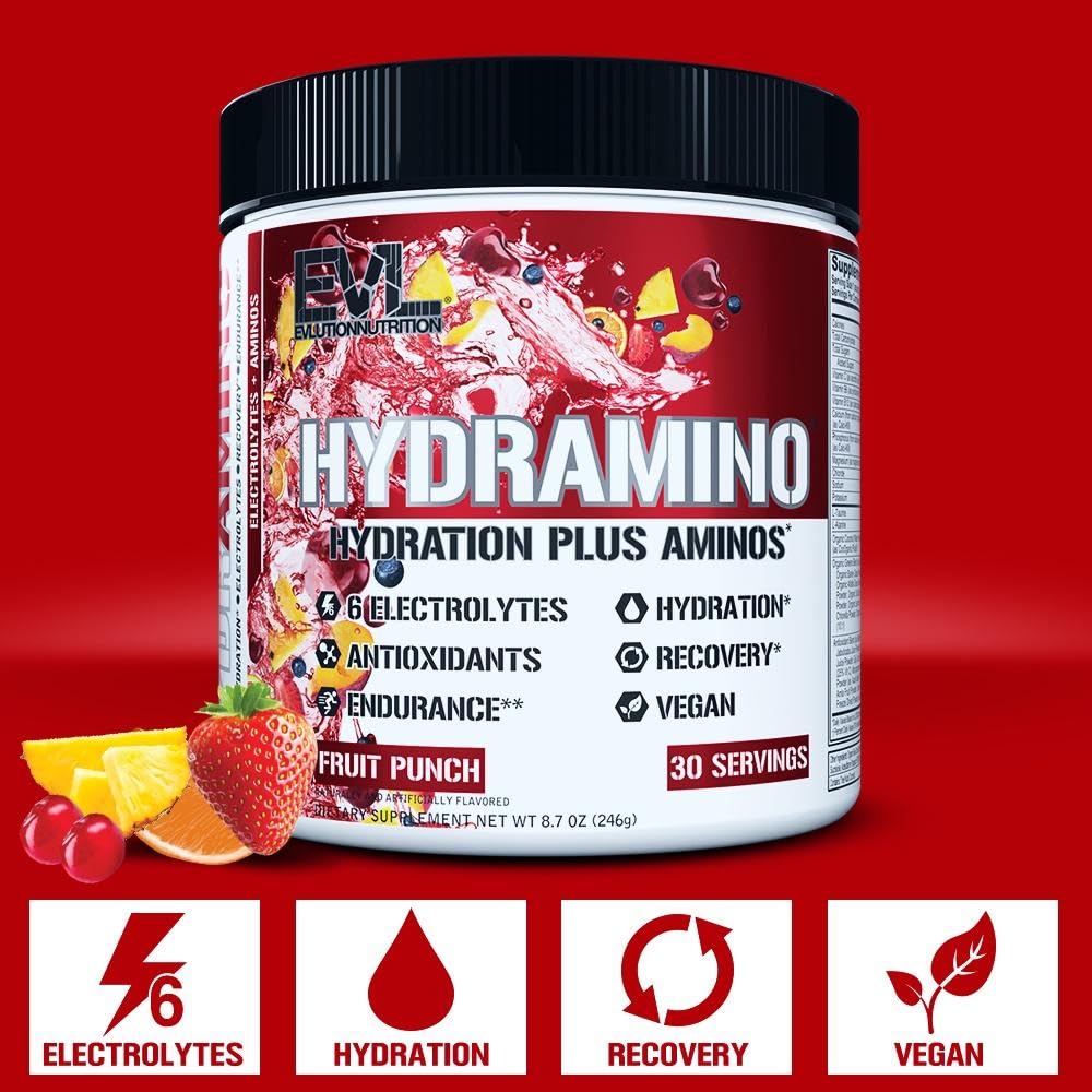 Foto 5 pulgar | Multiplicador De Hidratación Evlution Nutrition Hydramino 30 Porciones - Venta Internacional.
