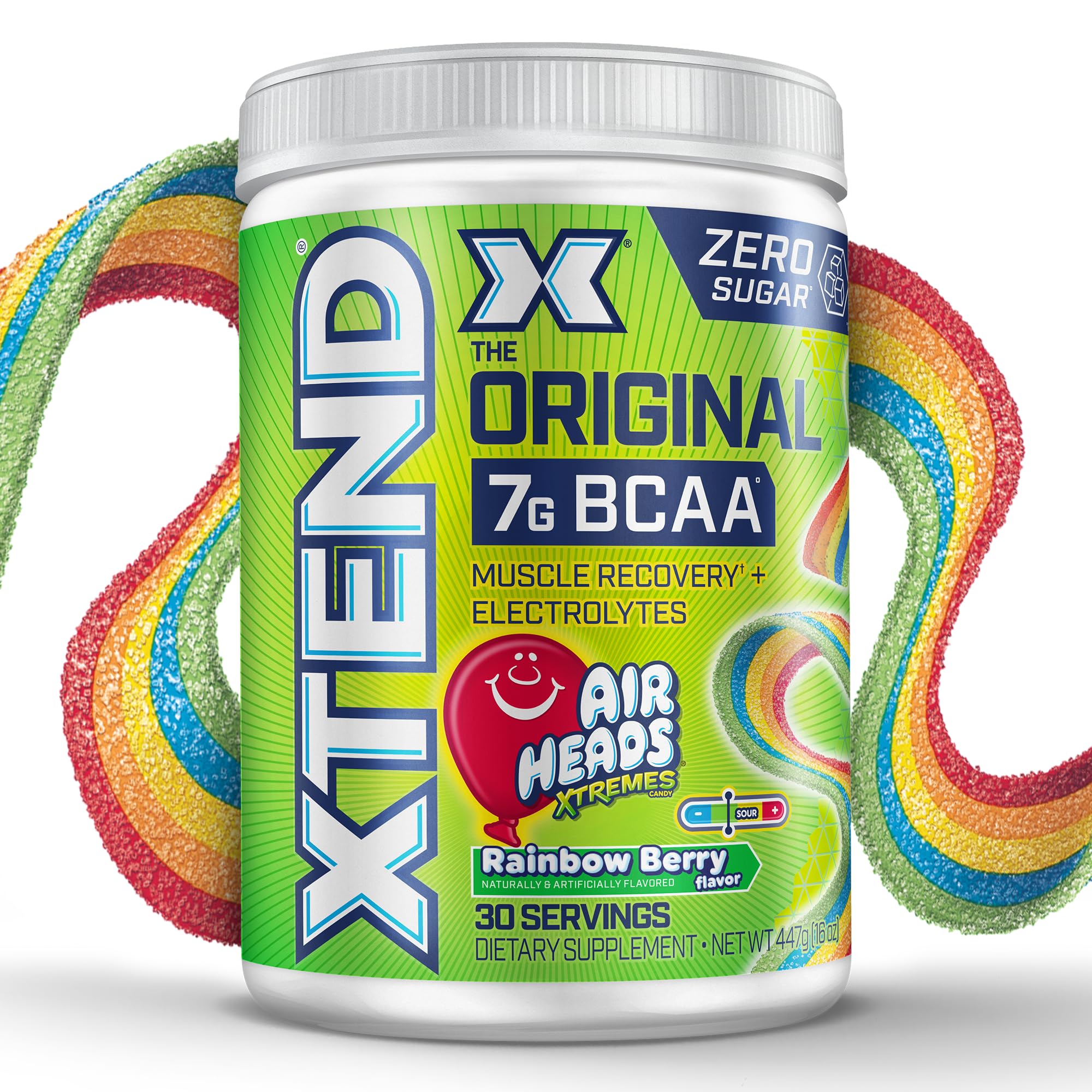 Foto 2 pulgar | Bcaa Powder Xtend Original Airheads Rainbow Berry 30 Porciones - Venta Internacional.