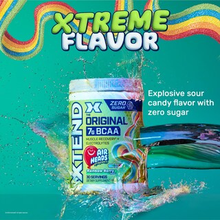 Foto 7 | Bcaa Powder Xtend Original Airheads Rainbow Berry 30 Porciones - Venta Internacional.