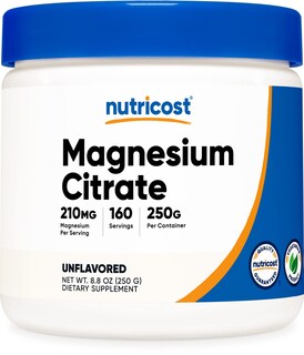 Foto 1 | Suplemento Nutricost De Citrato De Magnesio En Polvo 250 G - Venta Internacional.
