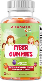 Foto 1 | Gomitas De Fibra Vitamatic Kids Extra Strength 4g 60 Unidades - Venta Internacional.