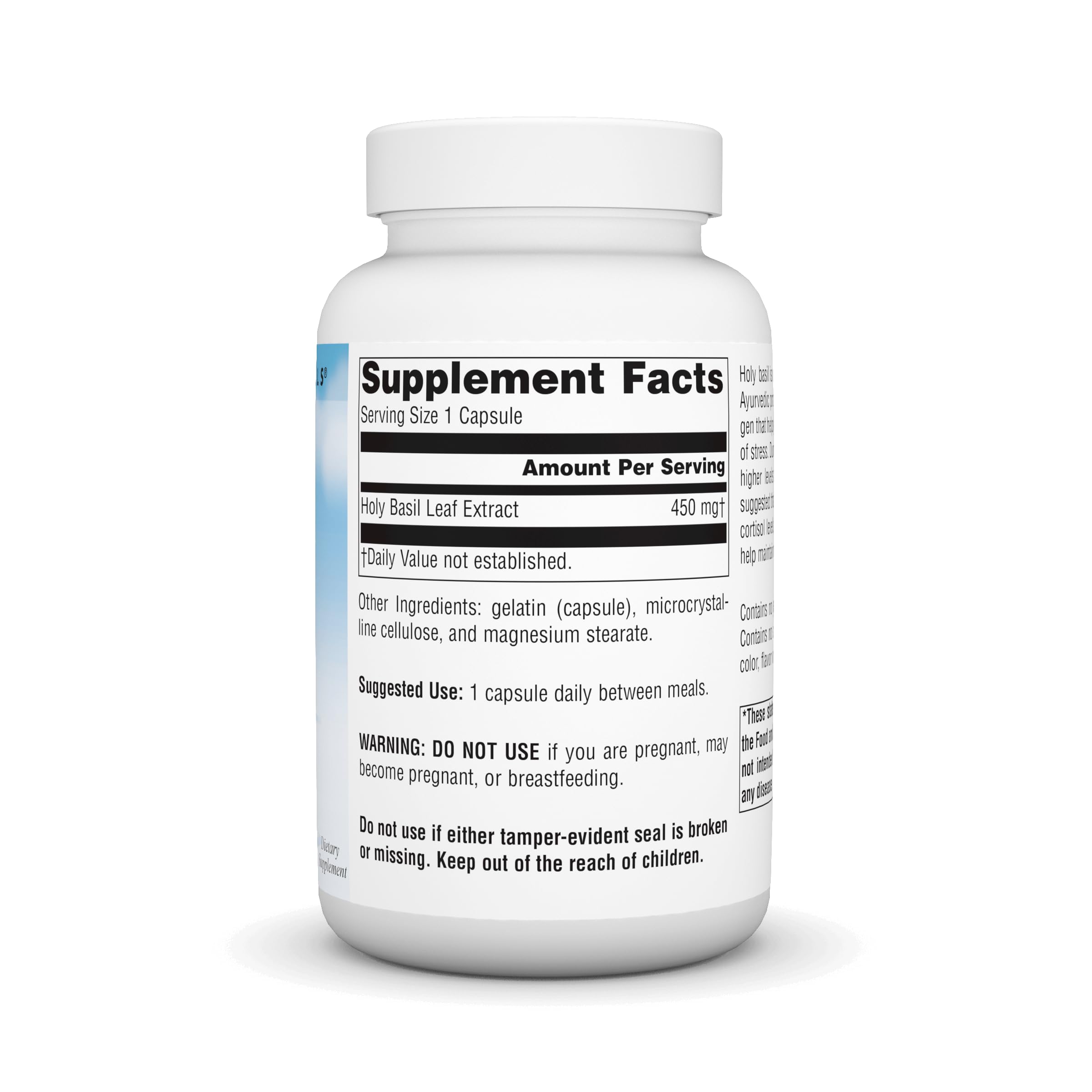 Foto 3 pulgar | Extracto de Albahaca Sagrada De Supplement Source Naturals 450 Mg 120 Cápsulas - Venta Internacional