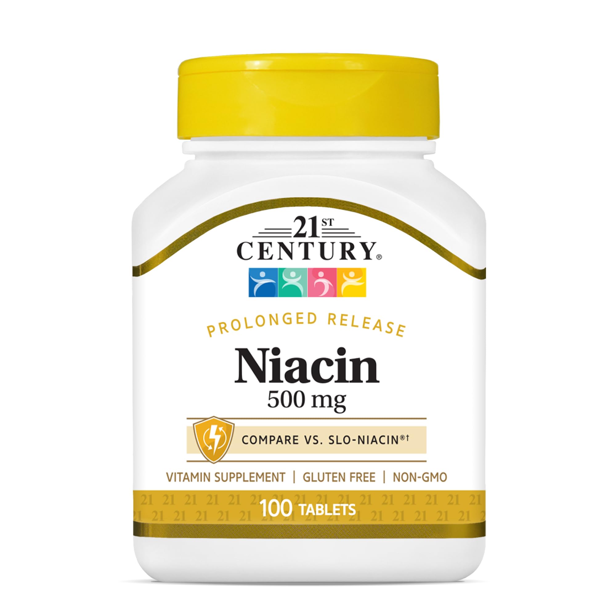 Foto 2 pulgar | Suplemento De Niacina Del Siglo Xxi 500 Mg De Liberación Prolongada X100 - Venta Internacional.