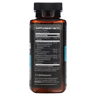Foto 2 | Suplemento Lifeseasons Neuroq Performance Calm Thinking 60 Cápsulas - Venta Internacional.