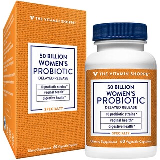 Foto 1 | Probiótico The Vitamin Shoppe Para Mujer, 50 Mil Millones, 60 Cápsulas - Venta Internacional.