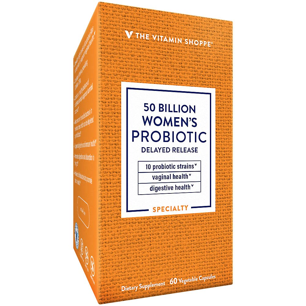 Foto 7 | Probiótico The Vitamin Shoppe Para Mujer, 50 Mil Millones, 60 Cápsulas - Venta Internacional.
