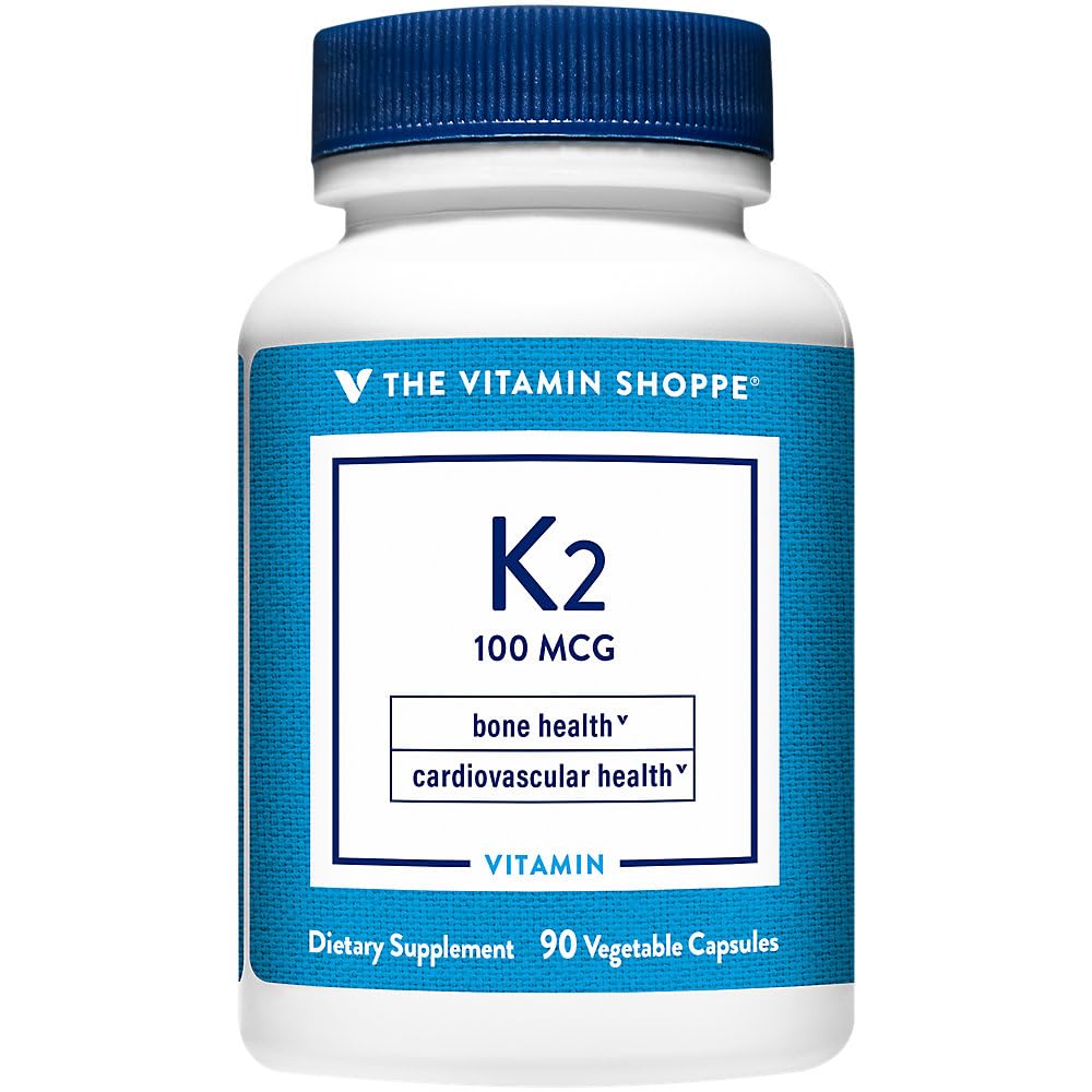 Foto 2 pulgar | Suplemento The Vitamin Shoppe De Vitamina K2-100 Mcg 90 Cápsulas - Venta Internacional.