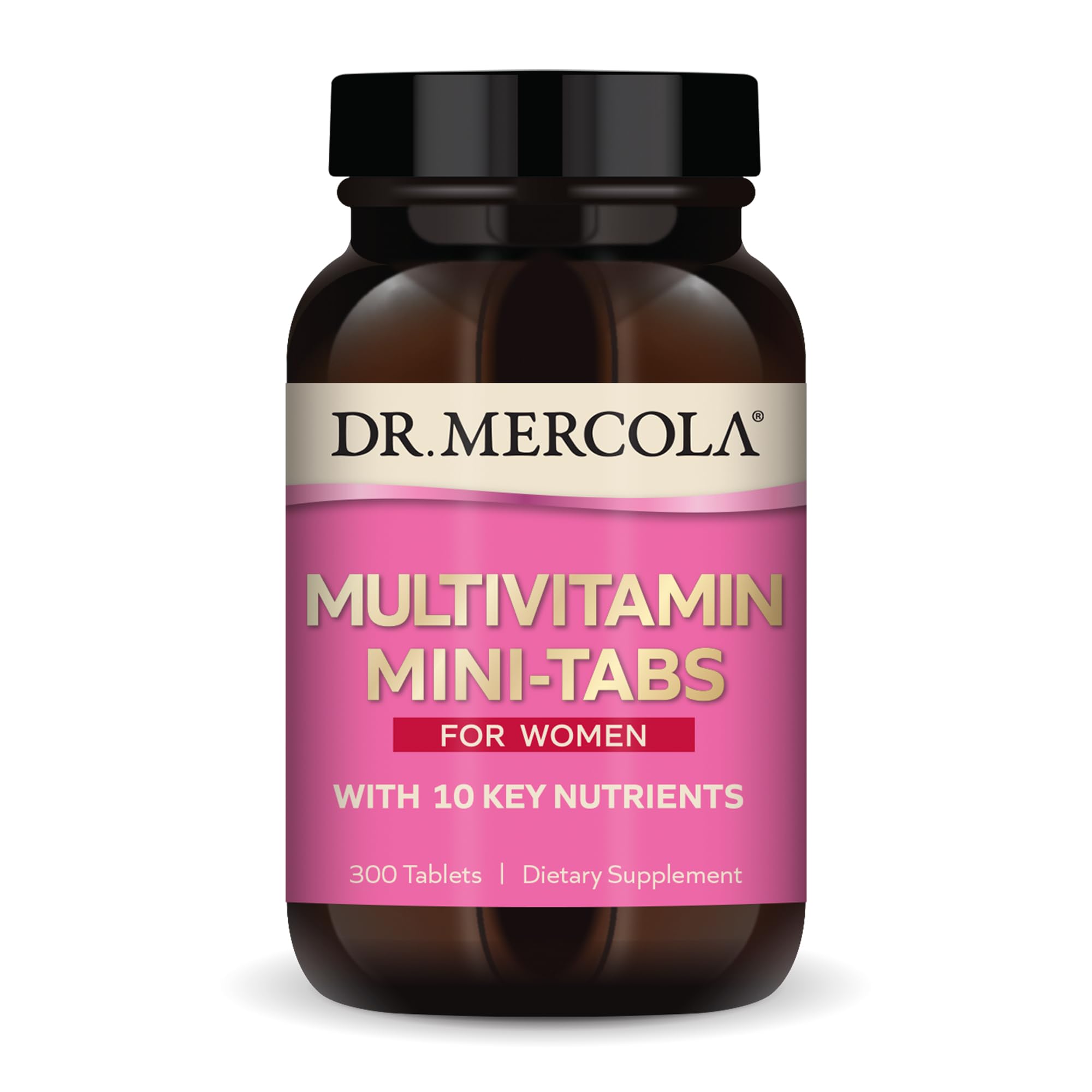 Foto 2 pulgar | Multivitamínico Dr. Mercola Mini-tabs Para Mujer, 300 Comprimidos - Venta Internacional.