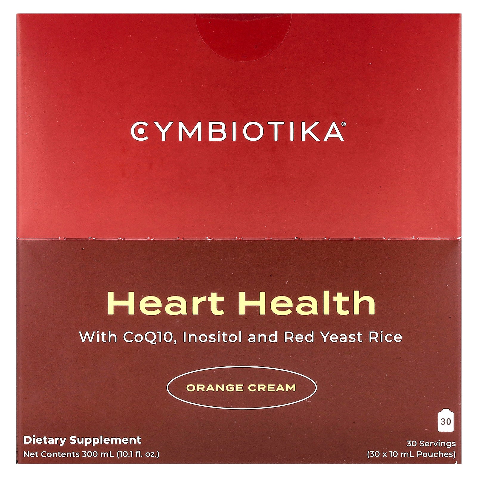 Foto 2 pulgar | Suplemento Cymbiotika Heart Health Crema De Naranja 30 Bolsitas - Venta Internacional.