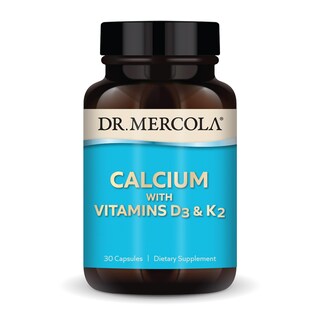 Foto 1 | Suplemento Dr. Mercola Calcium Con Vitaminas D3 Y K2 30 Cápsulas - Venta Internacional.