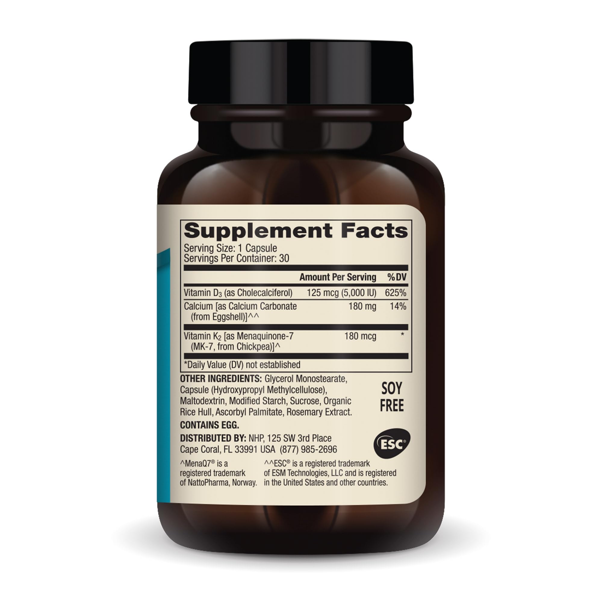 Foto 3 pulgar | Suplemento Dr. Mercola Calcium Con Vitaminas D3 Y K2 30 Cápsulas - Venta Internacional.