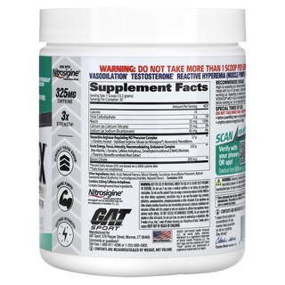Foto 2 | Suplemento Gat Nitraflex Beach Blast 309g - Venta Internacional.