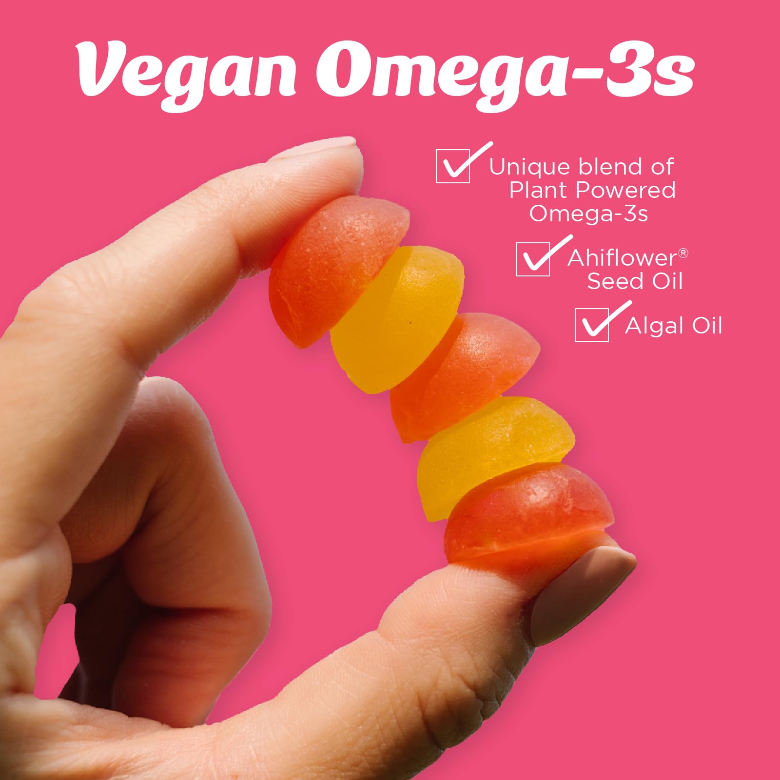 Foto 6 pulgar | Gomitas Omega-3 Wiley's Finest Kids Vegan Watermelon 30u - Venta Internacional.