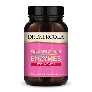 Foto 1 | Suplemento Dr. Mercola Full Spectrum Enzymes Para Mujer 90 Cápsulas - Venta Internacional.
