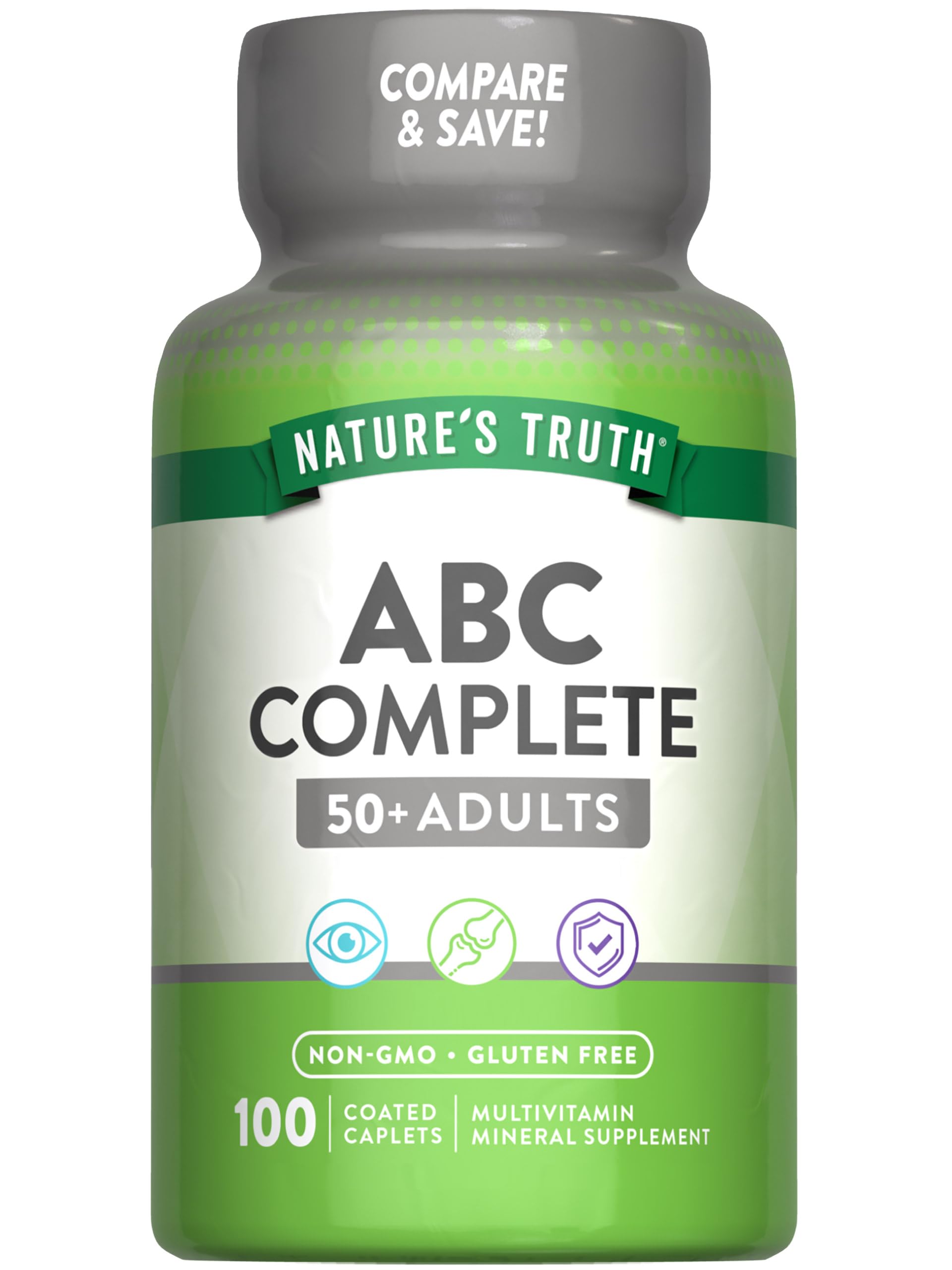 Foto 1 | Multivitamínico Nature's Truth Para Adultos Mayores De 50 Años Con Vitamina D Y C - Venta Internacional.