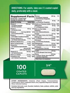 Foto 2 | Multivitamínico Nature's Truth Para Adultos Mayores De 50 Años Con Vitamina D Y C - Venta Internacional.