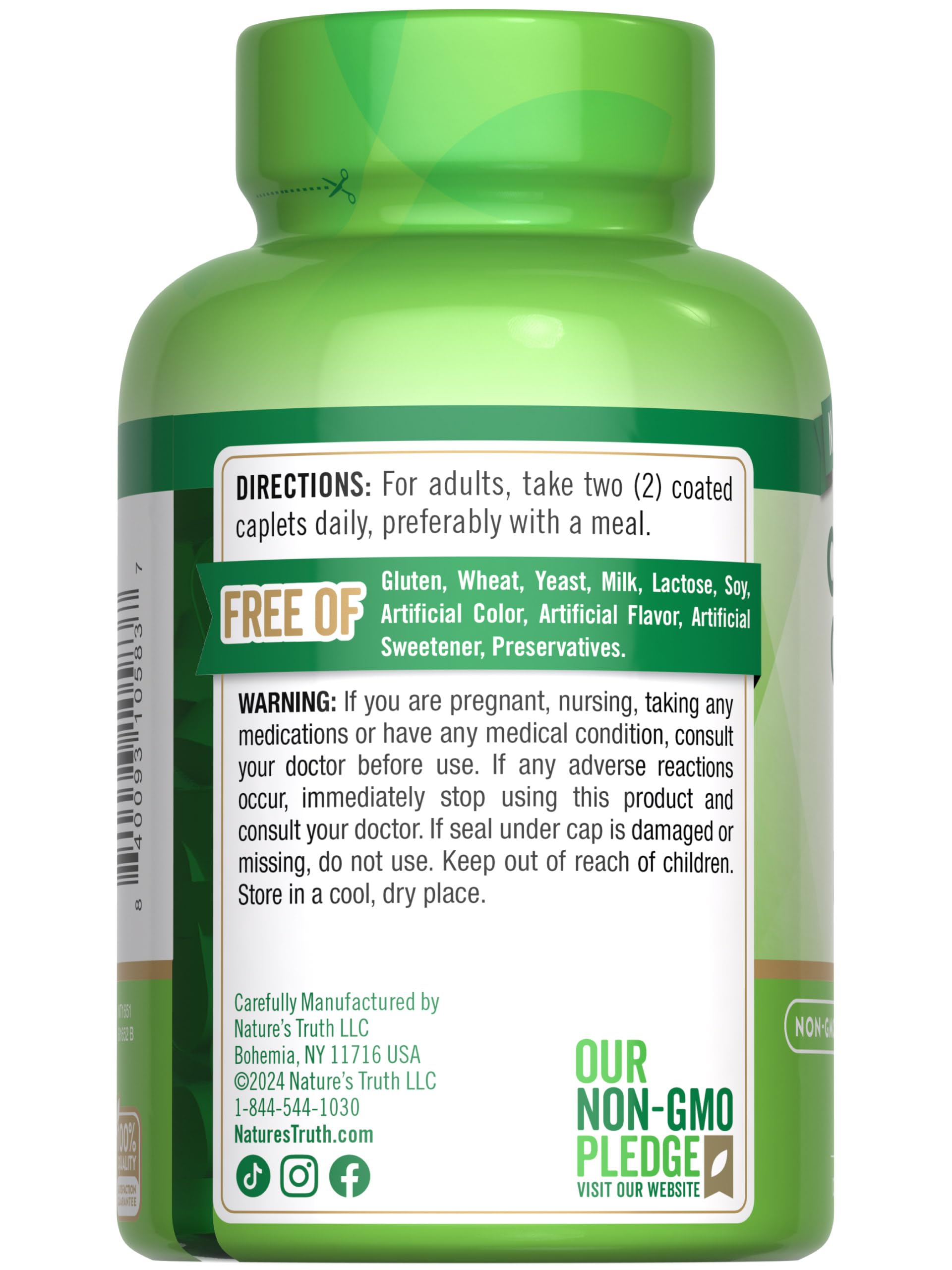 Foto 8 pulgar | Complemente El Citrato De Calcio De Nature's Truth Con Vitamina D3 - Venta Internacional.
