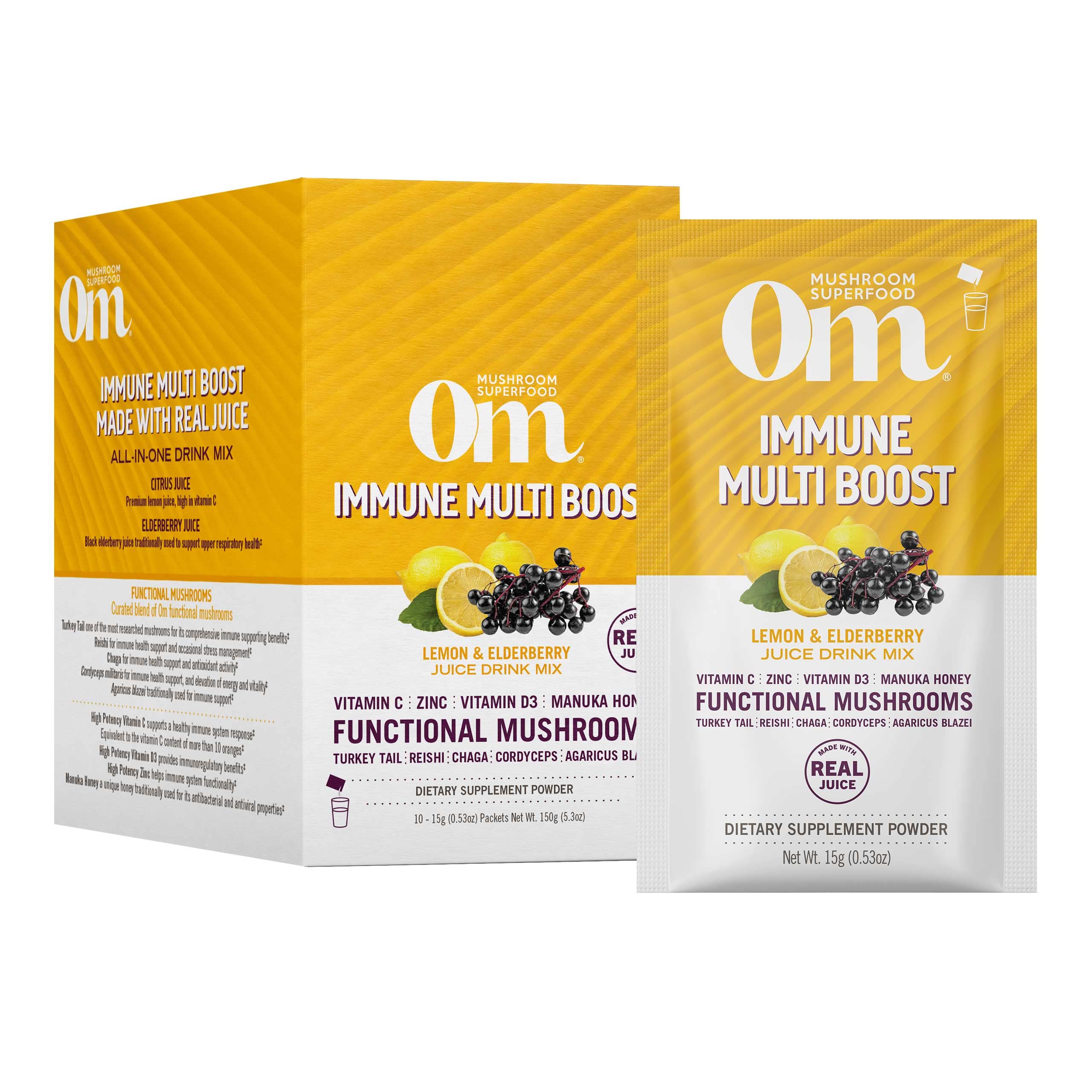 Foto 2 pulgar | Suplemento Om Mushroom Superfood Immune Multi Boost, Paquete De 10 - Venta Internacional.