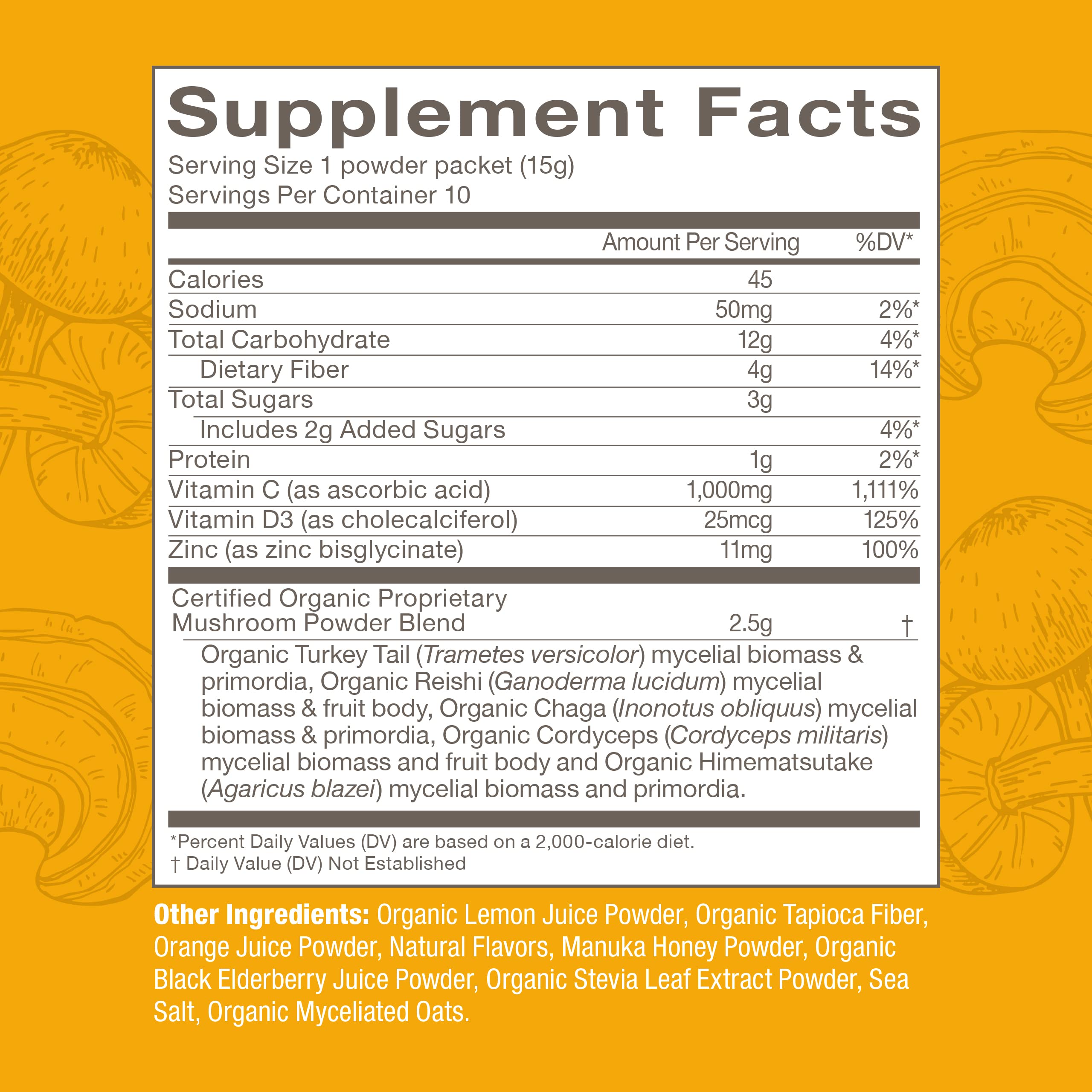 Foto 5 pulgar | Suplemento Om Mushroom Superfood Immune Multi Boost, Paquete De 10 - Venta Internacional.