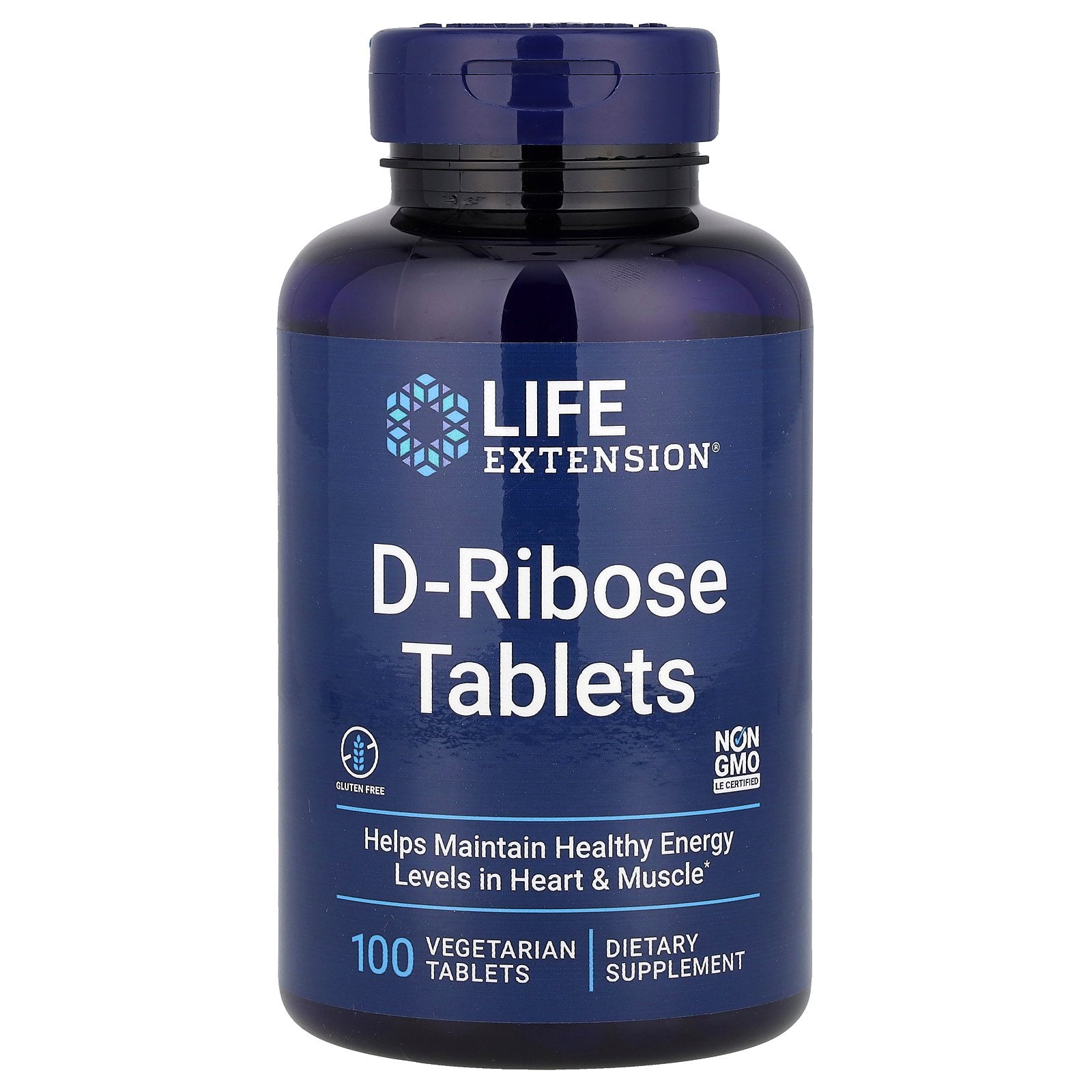 Foto 2 pulgar | Suplemento Life Extension D-ribose 100 Comprimidos Vegetarianos - Venta Internacional.
