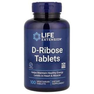 Foto 1 | Suplemento Life Extension D-ribose 100 Comprimidos Vegetarianos - Venta Internacional.