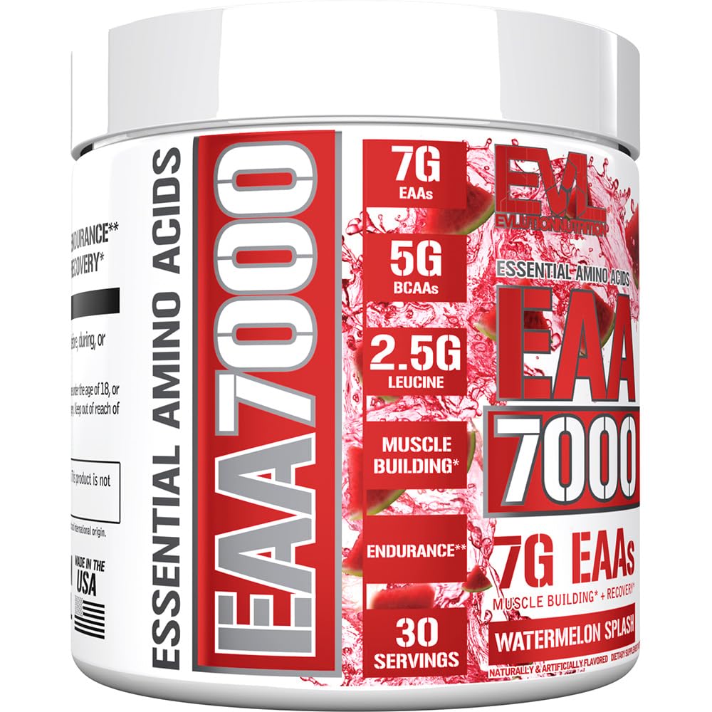 Foto 5 pulgar | Suplemento Evlution Nutrition Eaa7000 30 Porciones De Sandía - Venta Internacional.