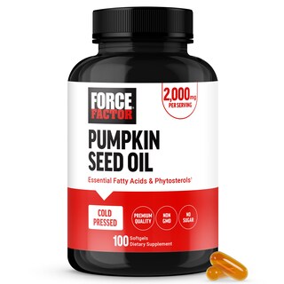 Foto 1 | Aceite De Semillas De Calabaza Supplement Force Factor 100 Cápsulas Blandas - Venta Internacional.