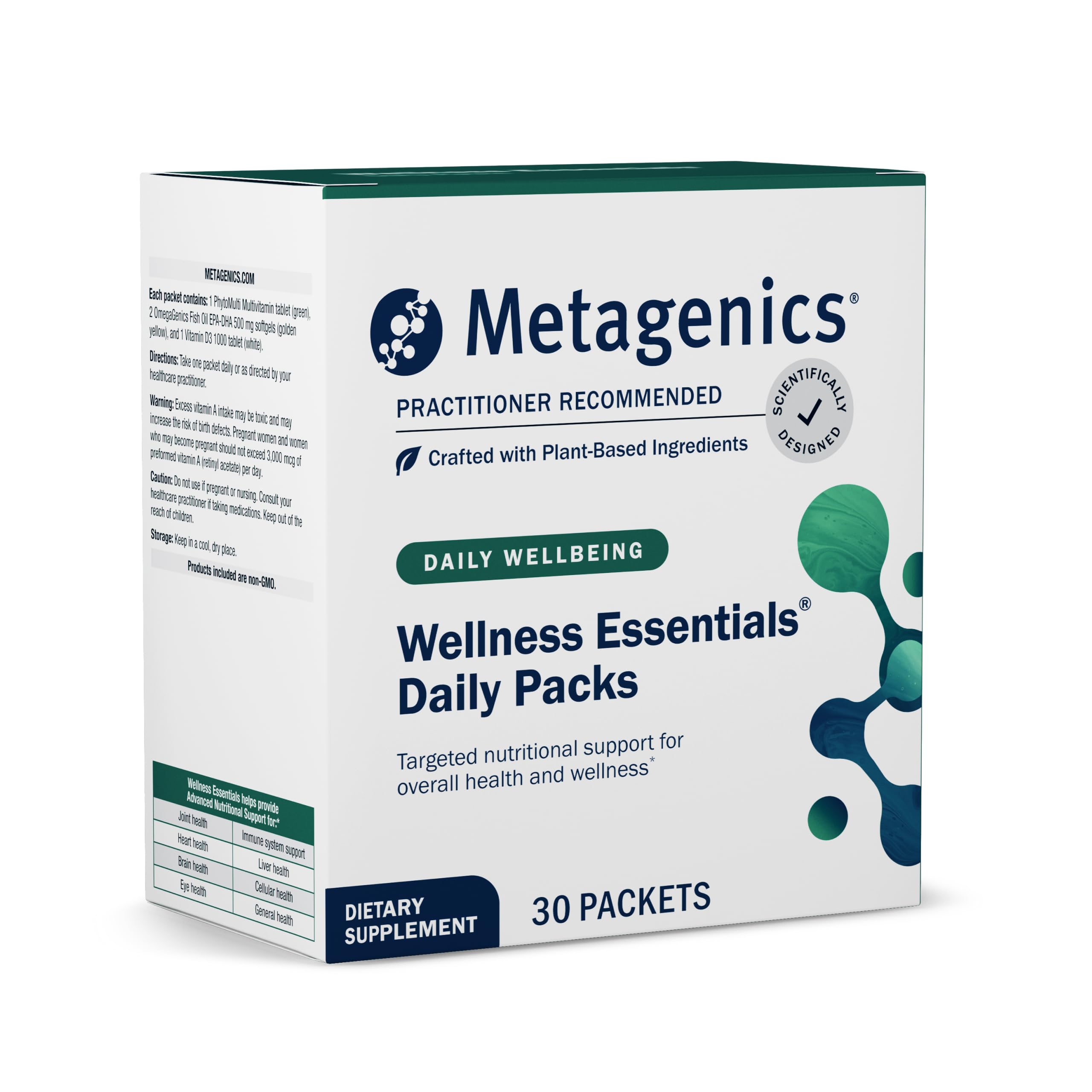 Foto 2 pulgar | Complemente Los Paquetes Diarios Metagenics Wellness Essentials - Venta Internacional.