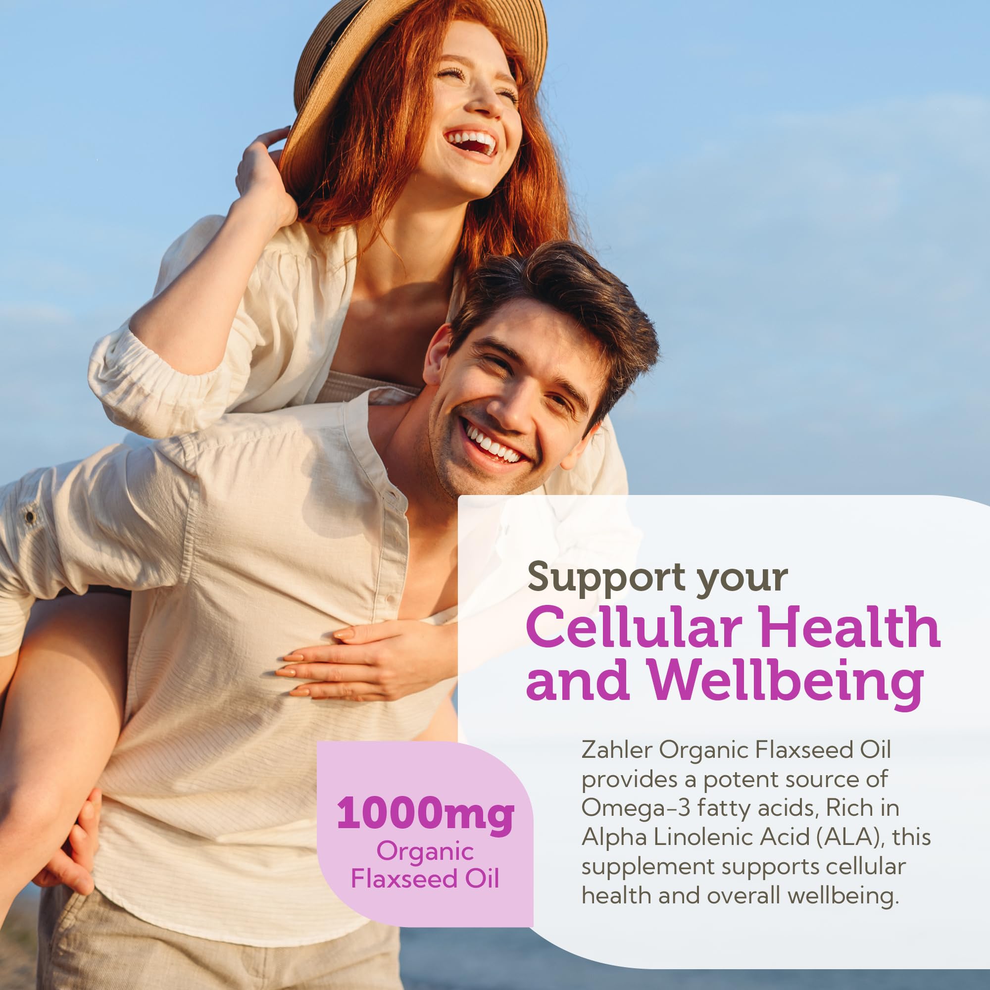 Foto 4 pulgar | Suplemento Zahler De Aceite De Linaza, 1000 Mg, Cápsulas Blandas, 90 Unidades - Venta Internacional.