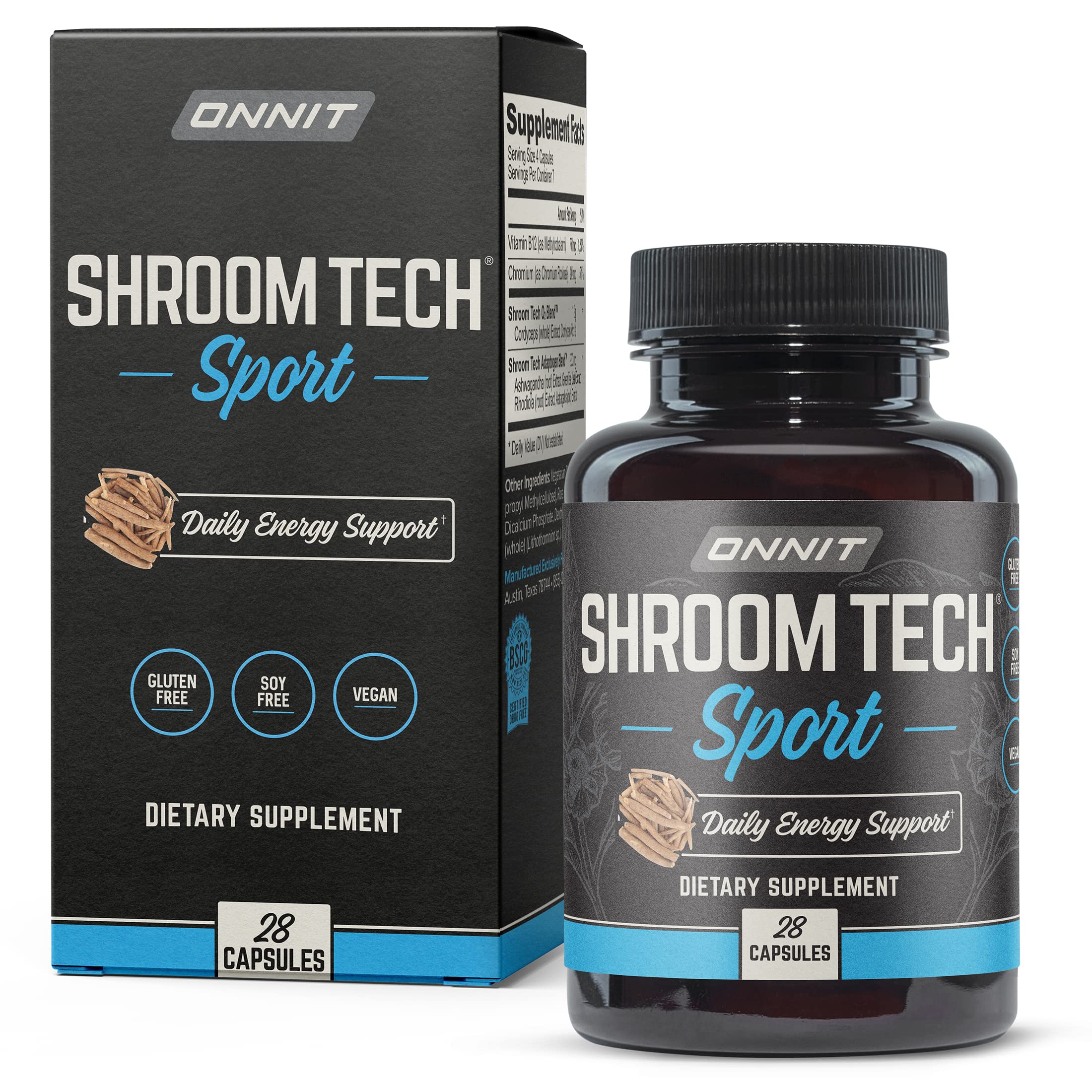 Foto 2 pulgar | Suplemento Preentrenamiento Onnit Shroom Tech Sport 28 Unidades - Venta Internacional.
